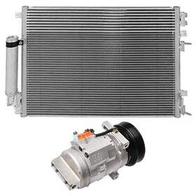 13252494 1autopowerstore Ac Compressor Cooling Kit And Condenser For 2006 Dodge Charger 05-06 Chrysler 300