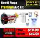 29000c Uac New Ac Compressor Kit Fits 2004-2006 Chrysler Pacifica W 3.5 Engine
