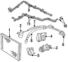 4677347 Chryslerdodgeplymouth Oem Genuine Compressor