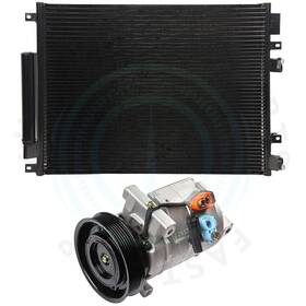 4umotorcarparts 12837522 Ac Condenser And Compressor Cooling Kit For 2005-06 Chrysler 300 Dodge Magnum