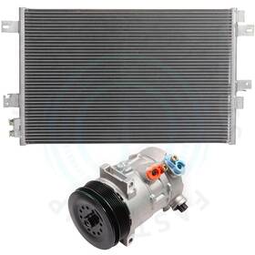 4umotorcarparts 12837527 Ac Condenser And Compressor Cooling Kit For 2011-14 Dodge Avenger Chrysler 200