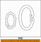 5183900aa Mopar Dodge Chrysler Oem Ac Snap Ring
