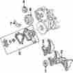 53008614 Dodge Chrysler Oem A C Drive Belt Idler Pulley Bracket Image 2