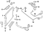 55038134-af Chrysler Genuine Oem Reservoir Hose