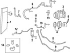 55111104ac Oem Genuine Chryslerdodge Compressor