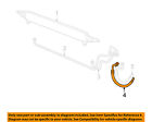 68021174ab Mopar Jeep Chrysler Oem 07-09 Patriot Transmission Oil Cooler-lower Pipe