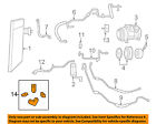 68031967aa Mopar Chrysler Oem A-c Ac