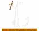 68080745aa Mopar Chrysler Oem Front Seat Belts-adjuster