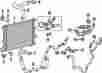 68104981-ac 68104981ac Chrysler Genuine Oem Lower Hose