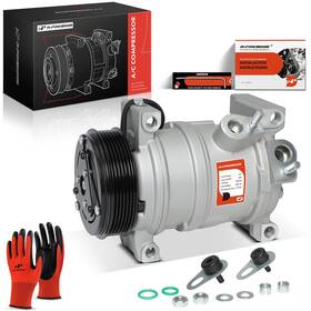 A-premium Apacc233 Apremium Air Conditioner Ac Compressor With Clutch Compatible Chrysler T