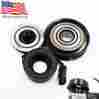Rl111436ab Aftermarket Fit Dodge Ram Dakota Jeep Cherokee Ac A C Compressor Clutch Kit Pulley Coil 55111436ab 713831056329