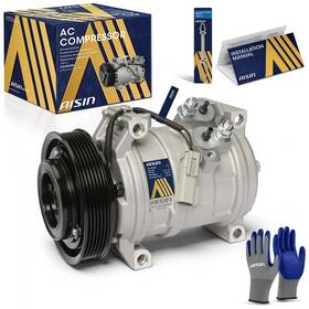 Accch-00305 Aisin Ac Compressor With Clutch For Chrysler Pacifica 2005-2008 3.8l