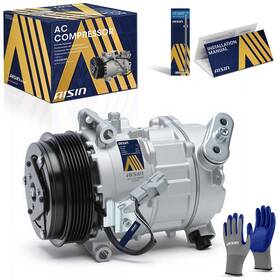 Aisin Accch-00835 Ac Compressor With Clutch For Jeep Kl Cherokee Chrysler 200 2014-2022