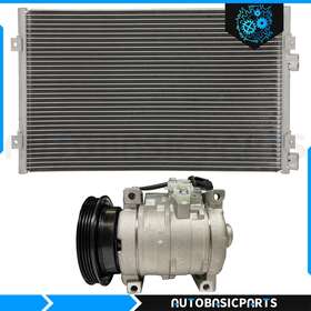 Autobasicparts 10274269 For 2001-2010 Chrysler Pt Cruiser Classic 2.4l Ac Condenser And Compressor Set