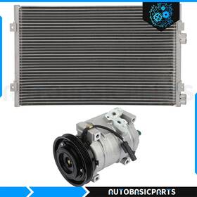 10274270 Autobasicparts For 2001-2009 Chrysler Pt Cruiser Base 2.4l Ac Condenser And Compressor Set