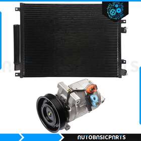 Autobasicparts 10407784 For 2005-2006 Chrysler 300 2006 Dodge Charger 3.5l Ac Condenser And Compressor