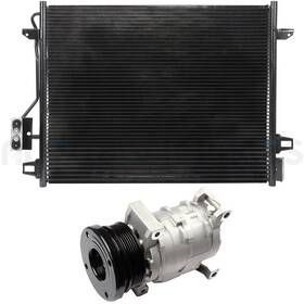 12816904 Autobasicparts Ac Condenser And Compressor Cooling Kit For 2008-2010 Chrysler Town Country 12816904 Autobasicparts Ac Condenser And Compressor Cooling Kit For 2008-2010 Chrysler Town Country
