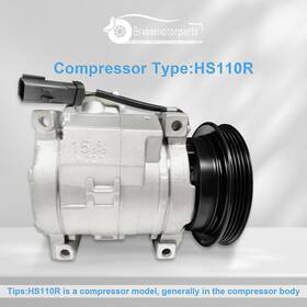 Bra104033oke Brakemotorparts Ac A/c Compressor For 2001-2010 Chrysler Pt Cruiser 2003-2005 Dodge Neon Sx