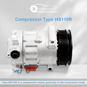 Brakemotorparts Bra104037oke Ac Compressor For Chrysler 11-14 200 07-10 Sebring 09-14 Dodge Avenger Journey