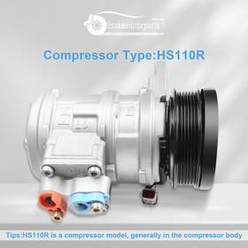 Bra104120oke Brakemotorparts For 1996-1999 2000 Dodge Caravan Chrysler Plymouth Voyager A/c Ac Compressor