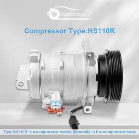 Brakemotorparts Bra104133oke A/c Ac Compressor With Clutch For Chrysler 300 Dodge Charger Magnum 3.5l