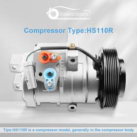 Brakemotorparts Bra104146oke Fits 07 08-10 Chrysler 300 Dodge Charger 06-08 Magnum 2.7l A/c Compressor