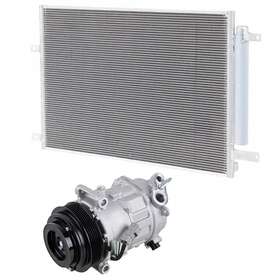 Buyautoparts 61-94303r3 For Chrysler 200 2015 2016 2017 Ac Compressor With A/c Condenser Drier