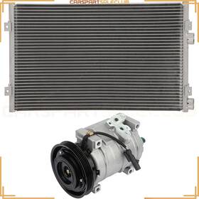 10156835 Carspartsaleclub For 2001-09 Chrysler Pt Cruiser 2.4l L4 Ac Condenser And Compressor Cooling Kit