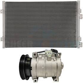 11852639 Cheermotiveup A/c Condenser And Ac Compressor Cooling Assembly For 2001-2010 Chrysler Pt Cruiser