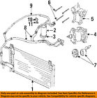4882009 Chrysler 2500 95-99 Oem Ram Dodge Compressor-clutch