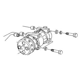 55036678 Chrysler Spacer. Mounting. A/c Compressor. Diagram 7 For