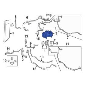 55111104ag Chrysler Oe A/c Compressor