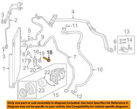 Chrysler Oem 6504344 99-22 1500 Classic Air Conditioner Heater