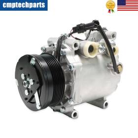 03-4712 Cmptechparts A/c Compressor For 01-05 Chrysler Sebring 2.4l 02-07 Mitsubishi Lancer 2.0l