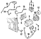4698723ad Compressor Genuine Assy Chryslerdodge Oem