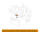 53008746 Dakota Condenser Brace Oem Lines-bracket Dodge Chrysler Compressor