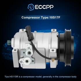 E1010112s Eccpp A/c Ac Compressor For Chrysler Pt Cruiser Dodge Plymouth Neon 2.0l