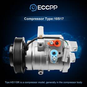 E1010170s Eccpp Fits 07 08-10 Chrysler 300 Dodge Charger 06-08 Magnum 2.7l A/c Compressor