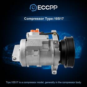 Eccpp E1010181s A/c Ac Compressor For 2006 Chrysler 300 Dodge Charger Magnum 3.5l