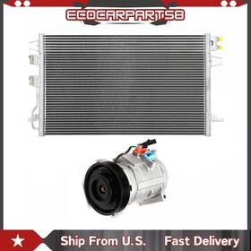 E838876cp Eccpp Ac Condenser And Compressor Cooling Kit For 2005-2007 Chrysler Town Country