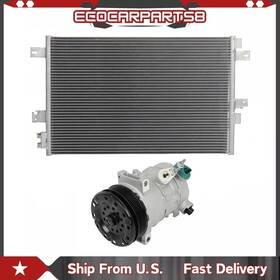 E838901cp Eccpp Ac Condenser And Compressor Cooling Kit For 11-14 Chrysler 200 08-14 Dodge Avenger