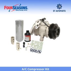 948dm86 Four Seasons For 2007 Chrysler Aspen 4.7l V8 A/c Compressor Kit Front And Rear 4