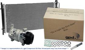 9622719b Global Parts Distributors A/c Compressor For 09 Chrysler 300