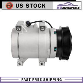 Hadt179sg291fd34 Hdautoworld 1pc A/c Compressor For 2004-2006 Chrysler Sebring Dodge Stratus 2.4l 2.7l