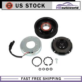 Hdt179df44789 Hdautoworld A/c Compressor Clutch Kits For Jeep Cherokee 3.2l 15-19 Chrysler 200 3.6l 15-17