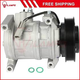 Hilamps 13900591 Ac A/c Compressor Fits Chrysler Pacifica 3.8l 2005 2006 2007 2008 Pulley 6