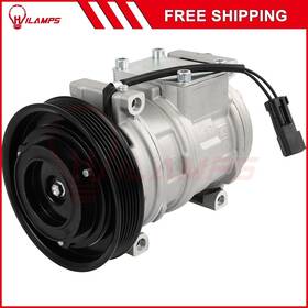 Hilamps 13913983 A/c Compressor With Clutch For Dodge Intrepid Chrysler Concorde 1998-2004 2.7l
