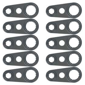 Karparts360 Llx-fjc4150-cl360a73 For Chrysler Lebaron 1990-1995 A/c Compressor Gaskets 10-pieces Metal