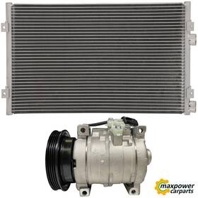 11892631 Maxpower-carparts New Ac Condenser And Compressor Cooling Kit For 2001-10 Chrysler Pt Cruiser 2.4l