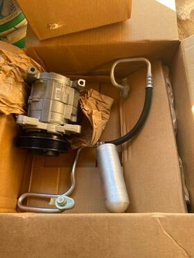 Mopar 5135003ab 1 Nos 2001-2003 Dodge Caravan Single Air Conditioning Compressor Kit